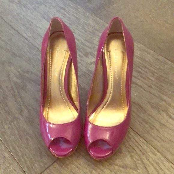 BCBGeneration Shoes - BCBGENERATION purple Woman’s peep toes Pumps